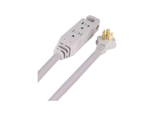 Woods 0872 872 SJTW 3-Outlet Power Tap Extension Cord 9 Ft Or... 14/3 9-Foot 