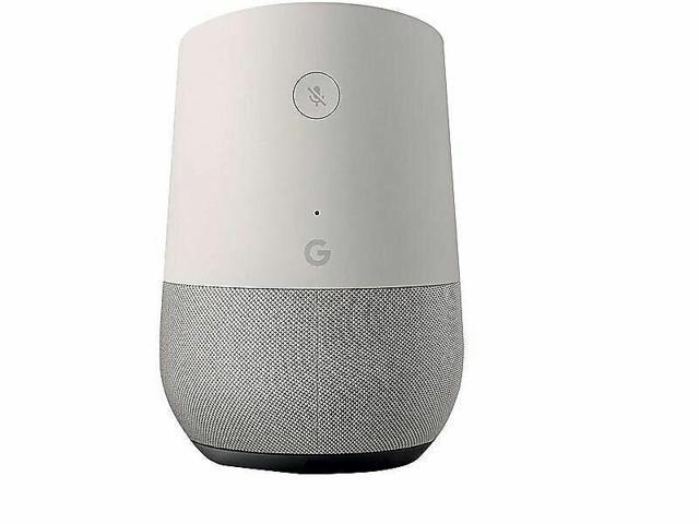 Google Home Smart Speaker, White (811571018420)