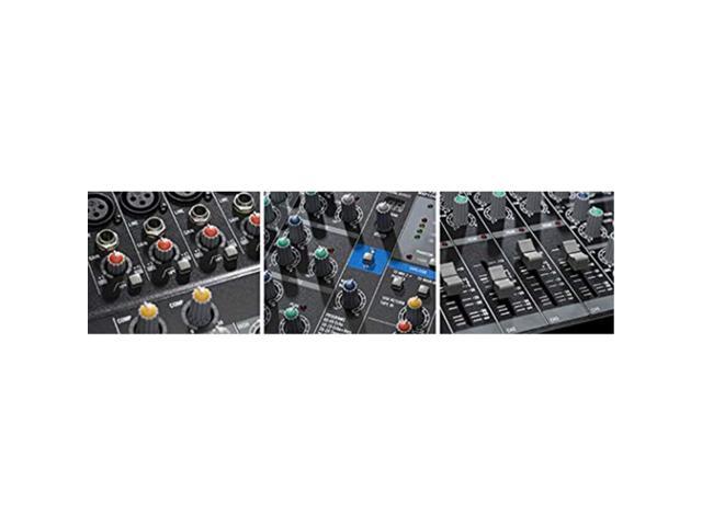 samson mixpad mxp124 compact 12 input analog mixer