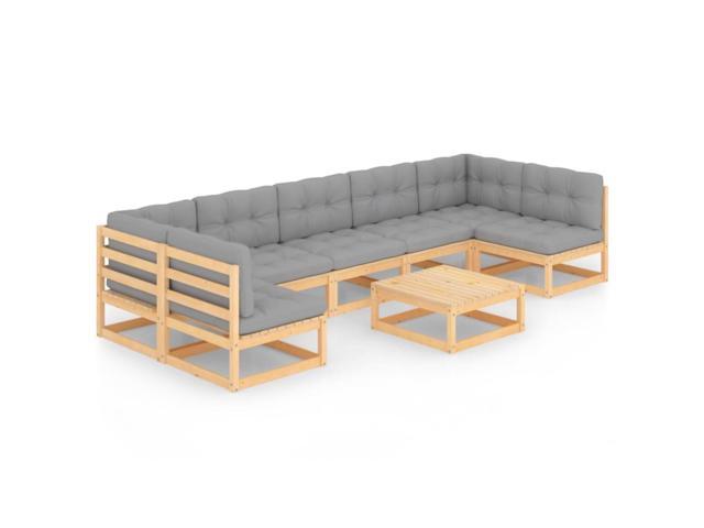 vidaxl 8 piece garden lounge