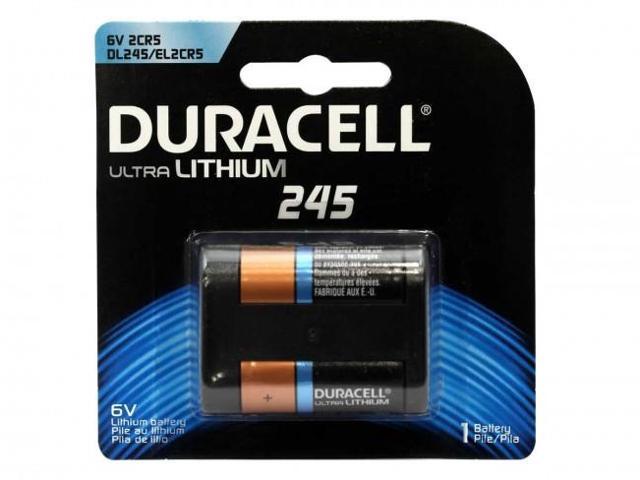 Pack of 2 Duracell M3 Technology DL245 Lithium Photo Battery 