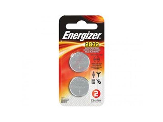 Energizer Lithium Coin Cell 2032 3V Battery, 2 Per Pack - Newegg.com