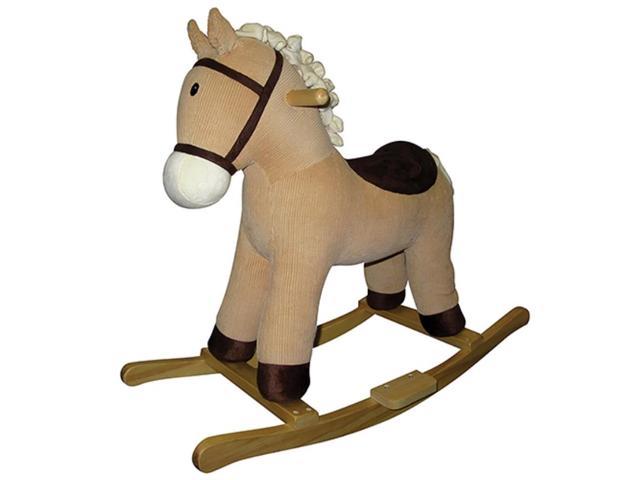 corduroy rocking horse