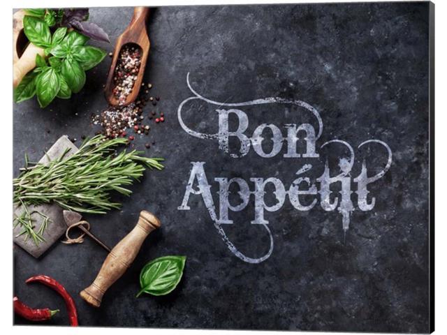 Bon Appetit Herbs And Spices By Color Me Happy Canvas Wall Art 20w X 16h Newegg Com