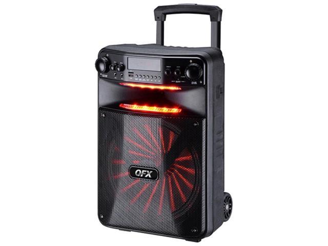 QFX PBX-1210 12 in. Smart App Controlled Party Speaker with...