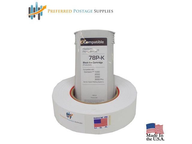 Series SendPro P/Connect+ Series High Performance 613-H Connect Tape for Pitney Bowes Connect 3 Rolls 