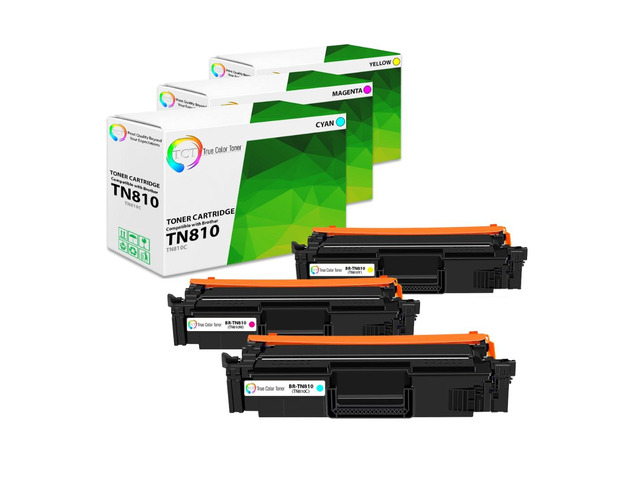 True Color Toner TN810 Color Toner Cartridge 3 Pack - Premium ...