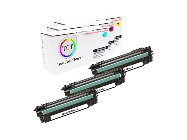 Cyan Toner For HP CF460X 656X LaserJet Enterprise M652dn M652n M653dn M653dh