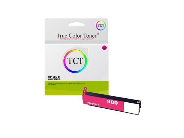 TCT Compatible Ink Cartridge Replacement for HP 980 D8J10A Black Works with HP OfficeJet Enterprise X555dn X555xh X585dn X585f X585z Printers 10,000 Pages