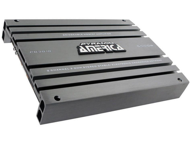 Car Audio Amplifier + 1/0 Gauge Amp Kit 