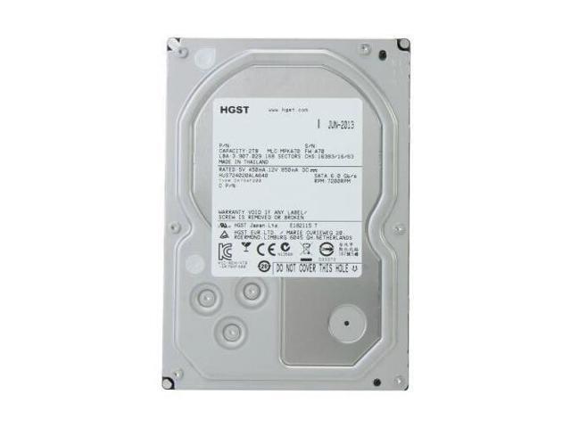 Laptop Hard Drive Sata HGST Hitachi 4TB 7.2K SATA 3.5