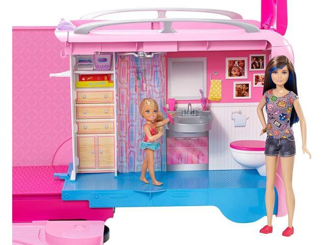 Scorch Spole tilbage Fantasi Mattel FBR34 Barbie Dream Camper Collectibles - Newegg.com