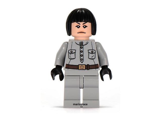 LEGO INDIANA JONES Irina Spalko Minifigure with Cutlass 7624 7628 7627 NEW 