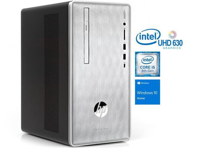 HP Pavilion 590 Desktop, Intel 6-Core i5-8400 Upto 4.0GHz, 8GB RAM, 128GB SSD, DVD-RW, VGA, HDMI, Card Reader, Wi-Fi, Bluetooth... 