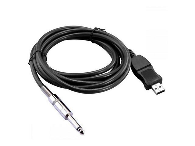 3m Guitar To Pc Usb Recording Cable Lead Adaptor Converter Connection Interface 6 5mm Newegg Ca