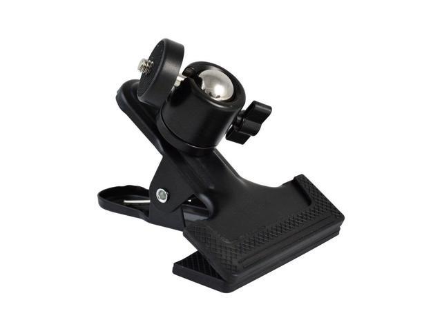 LCD Monitor and Speedlite MINI Ball Head Aluminum Alloy For GoPro DSLR MENGS Universal Spring Clamp