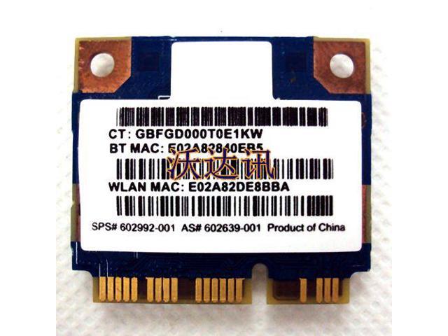 Ralink RT3090BC4 WiFi N Bluetooth 3.0 PCI-e Card 300M 602992-001 802 ...