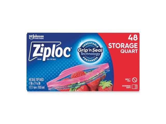 Ziploc Double Zipper Storage Bags