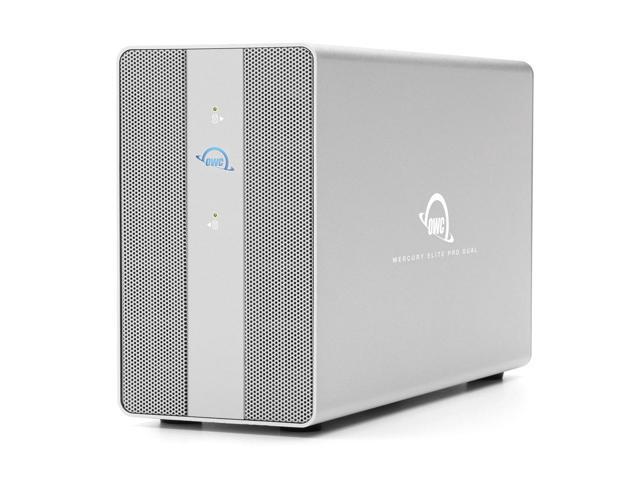 OWC Mercury Elite Pro Dual Bay Hard Drive Array with 3-Port Hub OWCMEDCH7T00