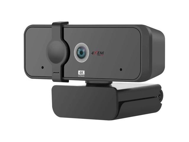 4XEM 4K 8MP 30fps USB Auto Focus Microphone Webcam 4XWEBCAM4K