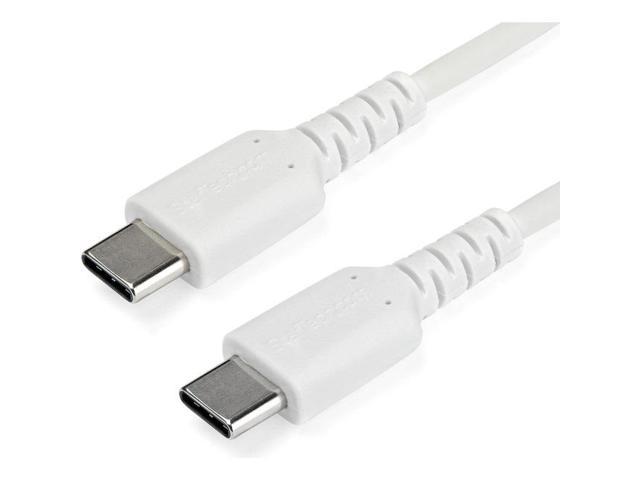 StarTech 6.6 ft USB C 2.0 Charging Cable White RUSB2CC2MW