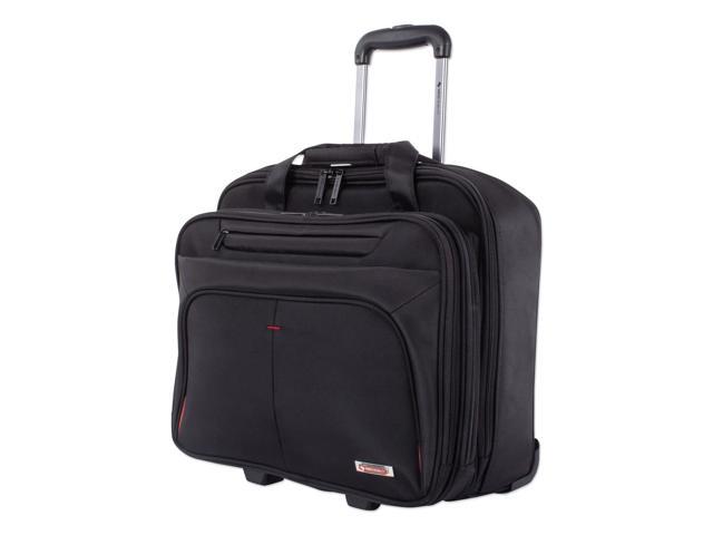 Swiss Mobility Black Purpose Business Case On Wheels, Holds Laptops 15. ...