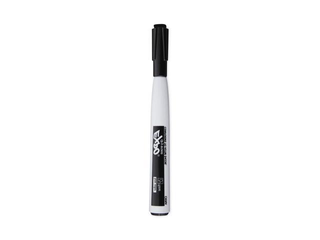 EXPO® Magnetic Dry Erase Markers With Eraser, Fine Tip, Black Ink