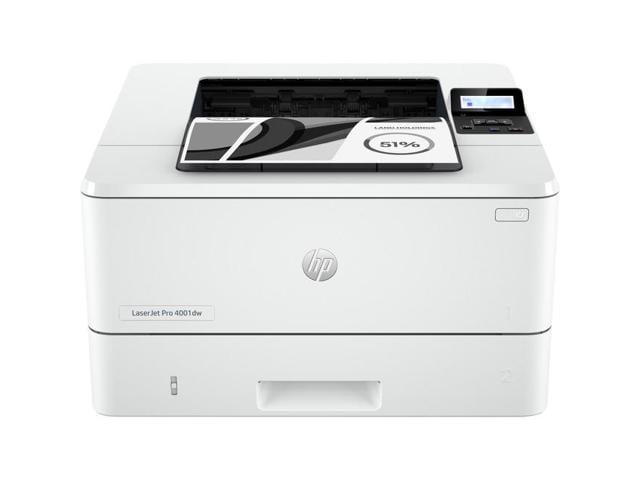 HP LaserJet Pro 4001dw Laser Printer, Black And White Mobile Print Up to 80,000