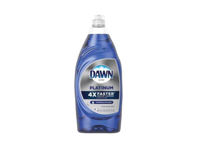 Dawn 01135 32.7 oz. Platinum Refreshing Rain Dish Soap - 8/Case