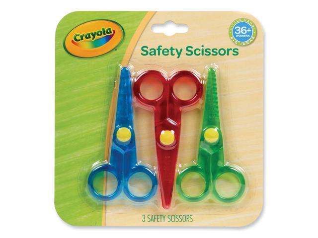 Crayola® My First Crayola® Safety Scissors, 3/Pack (81-1458)