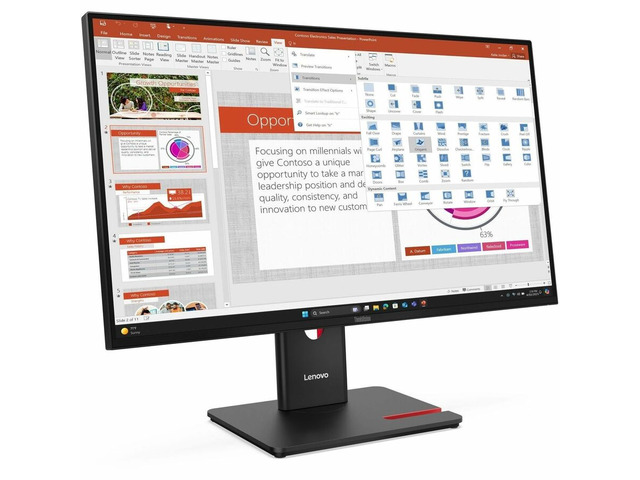 Lenovo ThinkVision T27-40 27" Class FHD LED Monitor 4ms 120Hz 1920x1080