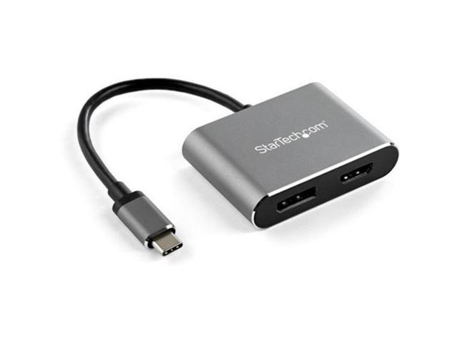 StarTech CDP2DPHD USB-C to HDMI 2.0 or DisplayPort 1.2 Multiport Video Adapter