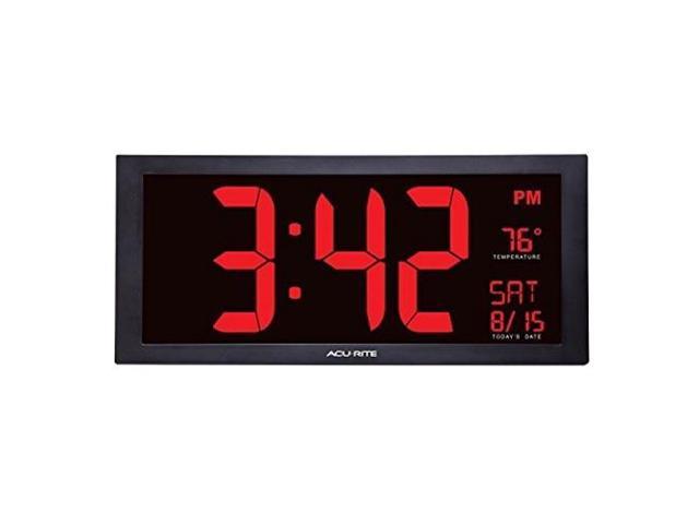 AcuRite Chaney Accurite 15 Inch Combo Clock w/ Thermometer & Hygrometer 