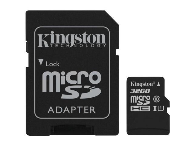 Kingston Technology Canvas Select 32GB Class 10 UHS-I microSDHC Memory Card with SD Adapter