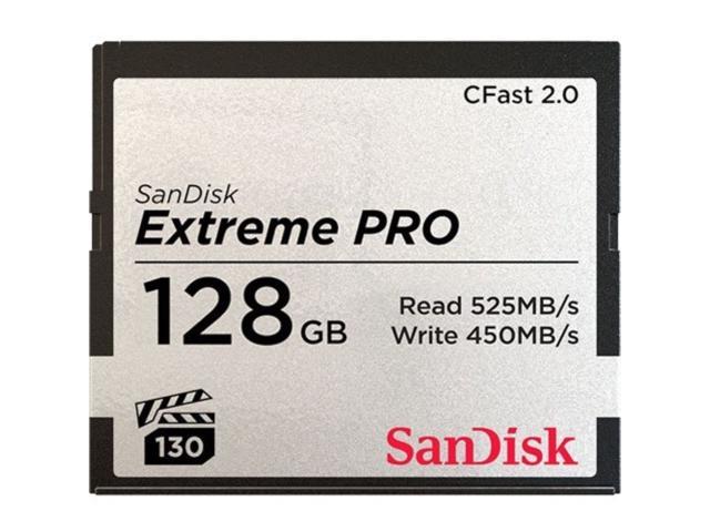 SanDisk - SDCFSP-128G-A46D - SanDisk Extreme Pro 128 GB CFast Card
