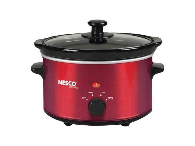 BRENTWOOD SC-150R Slow Cooker 6.5Qt Red