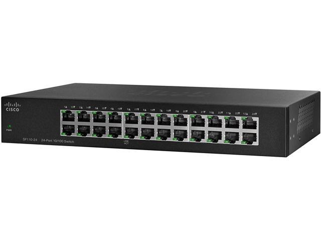 Cisco SF11024 24 PORTE 10/100 Ethernet Switch Desktop 