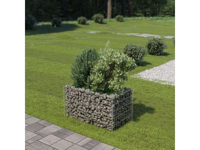 vidaXL Hexagonal Gabion Raised Bed 39.4x35.4x19.7