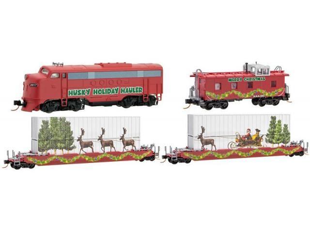 n scale christmas trains
