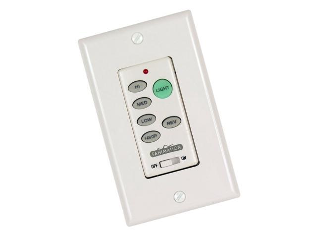 Fanimation C21 Ceiling Fan Wall Control White 2 00x4 50x2 75