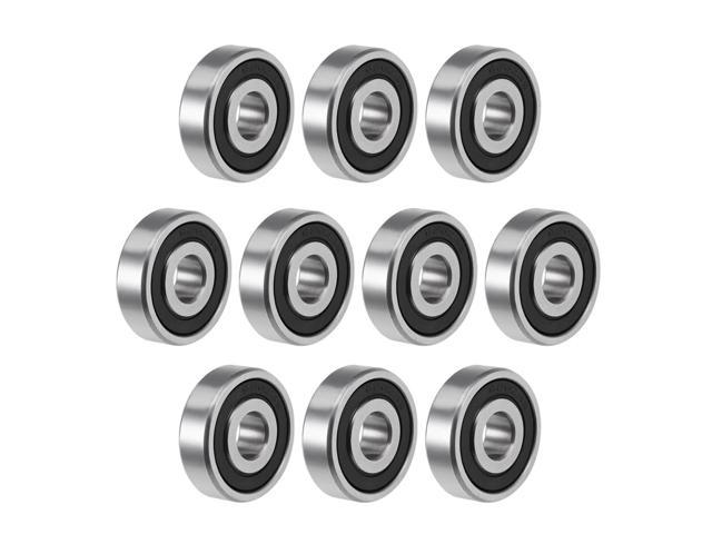 10pcs MR84-2RS Deep Groove Ball Bearings Bore Double Sealed Chrome Steel Seal Z2 