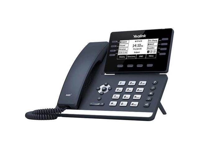 Yealink T53 IP Phone, 12 VoIP Accounts. 3.7-Inch Graphical Display. USB ...