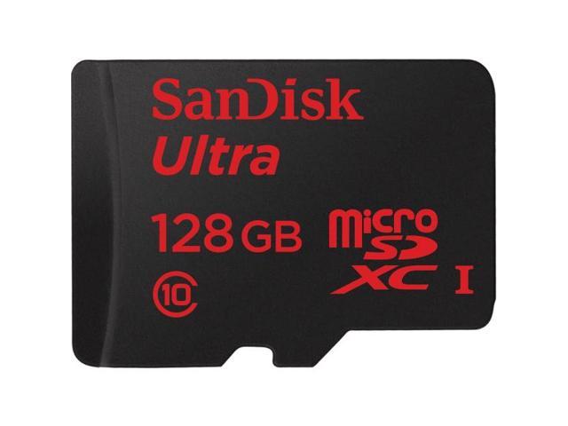 domain lime Scissors SanDisk 128GB Ultra microSDXC UHS-I/Class 10 Memory Card with Adapter,  Speed Up to 80MB/s (SDSQUNC-128G-GN6MA) - Newegg.com