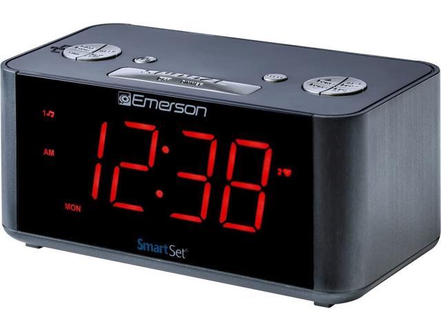 Emerson Smartset Er100201 Desktop Clock Radio