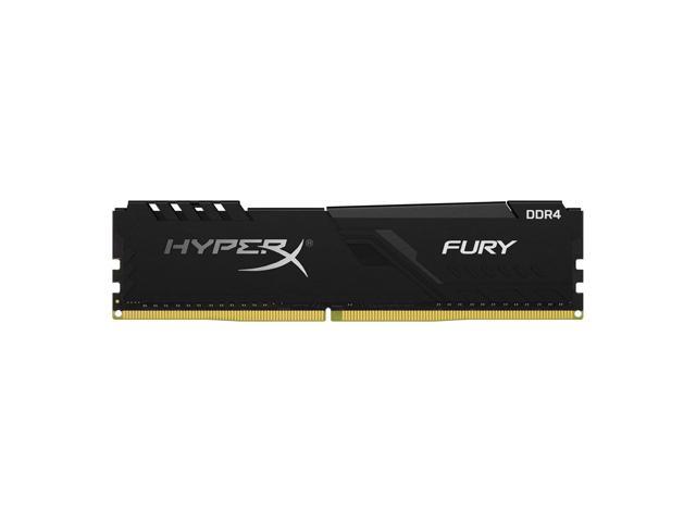 Hyperx Fury 8gb 2 X 4gb 2 Pin Ddr4 Sdram Ddr4 2666 Pc4 Desktop Memory Model Hx426c16fb3k2 8 Newegg Com