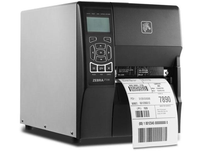 Zebra Zt23042 D11200fz Zt230 Industrial Label Printer Neweggca 9377