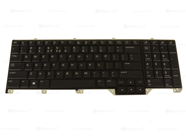 US INTL OEM Alienware 17 R5 RGB-Per Key Backlit Laptop Laptop Keyboard ...