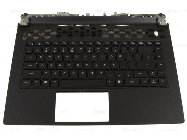 New OEM Alienware m15 R7 Palmrest Keyboard RGB Per Key Assembly 7PVXG ...