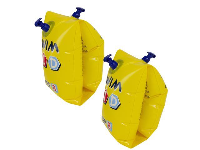 yellow inflatable pool