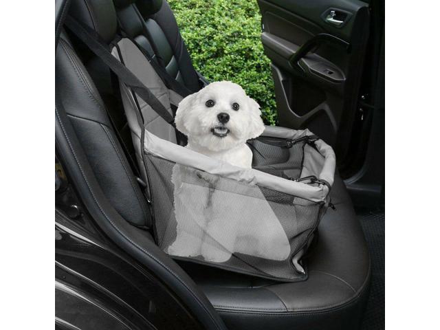 Js Portable Dog Car Seat Belt Booster Travel Carrier Folding Bag For Pet Cat Puppy Newegg Com